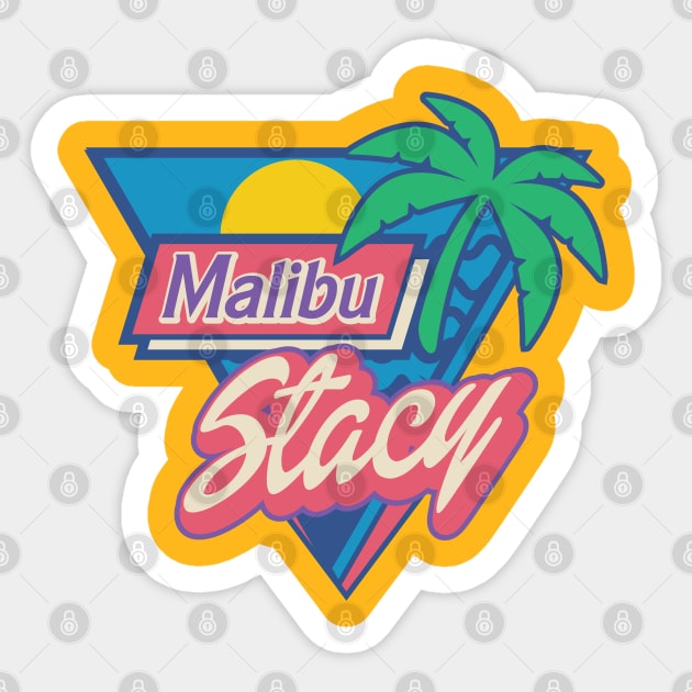 Malibu Stacy Sticker by Nazonian